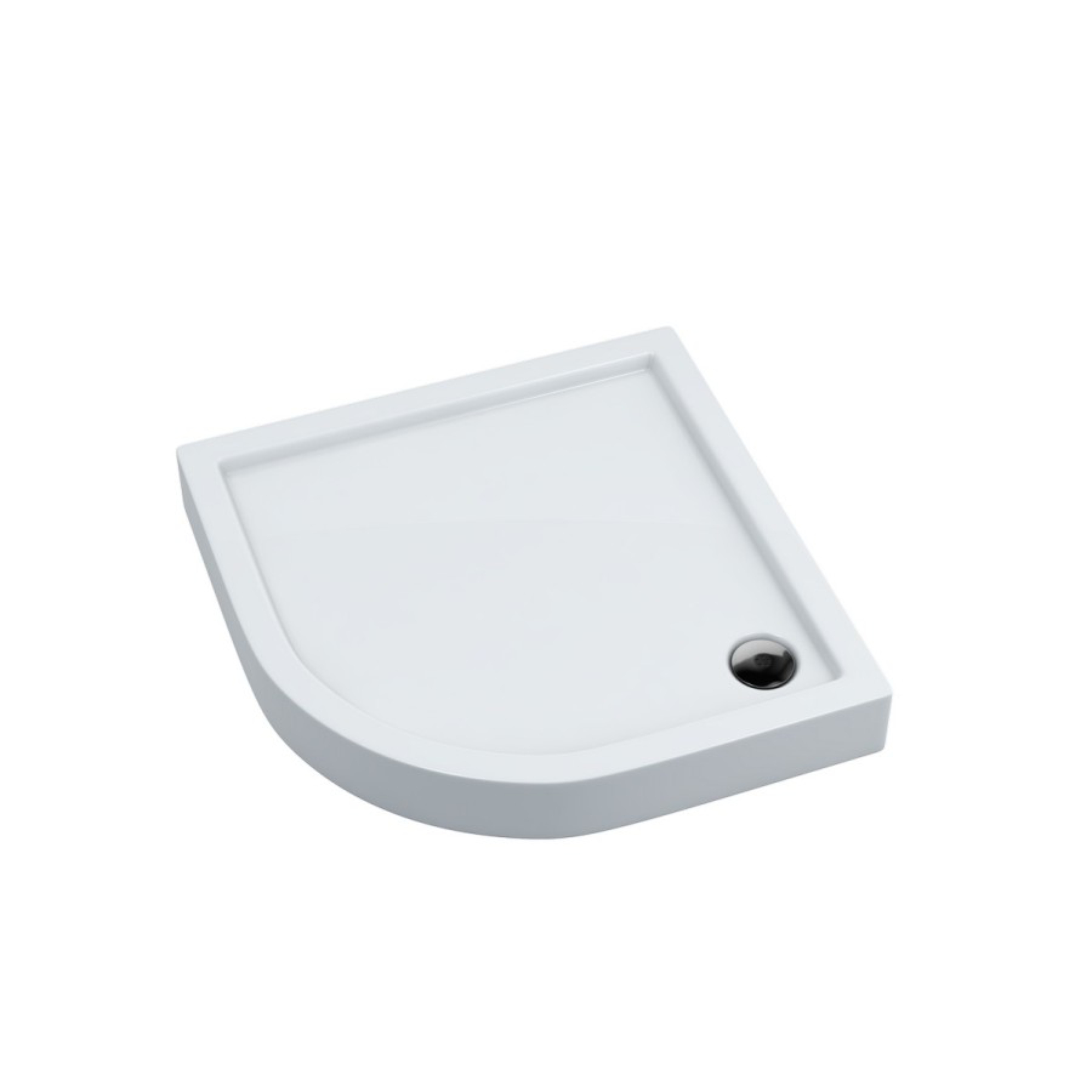 Schedpol Competia receveur de douche semi-circulaire 90x90 cm blanc 3.0164