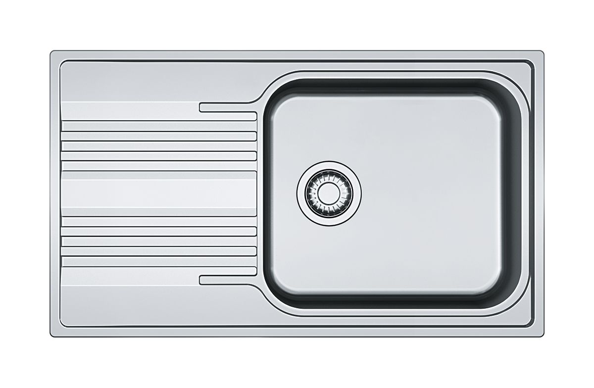 Franke Smart évier en acier inoxydable 86x50 cm 101.0368.324