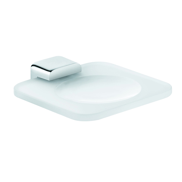 Kludi E2 porte-savon mural chrome-blanc 4998505