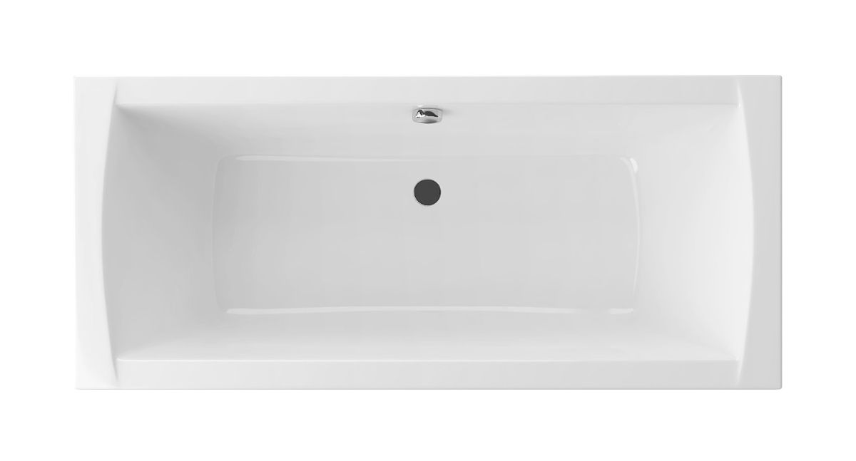 Excellent Aquaria baignoire rectangulaire 179.5x79.5 cm blanc WAEX.AQU18WH