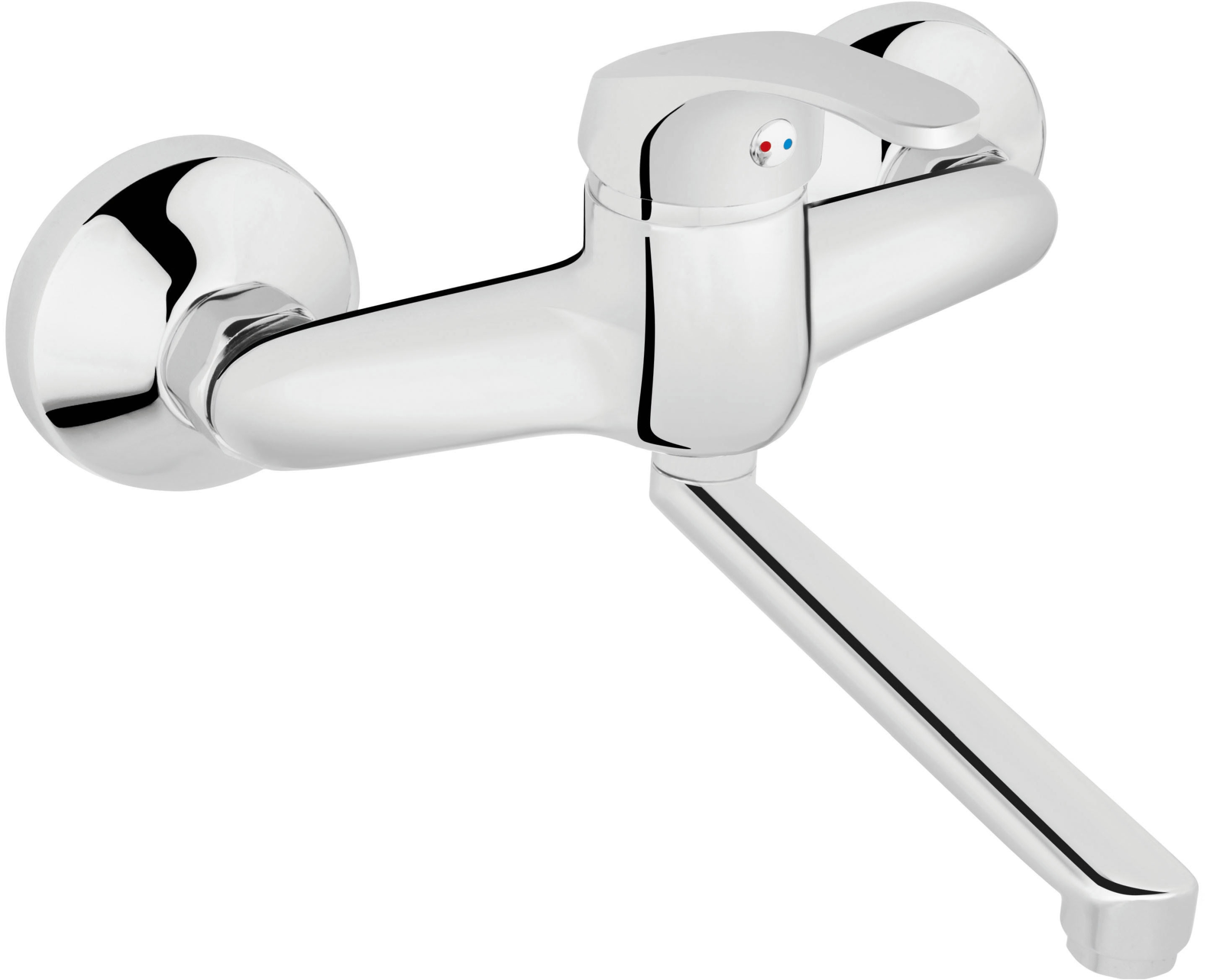 Ferro Basic mitigeur de lavabo murale chrome BBC3