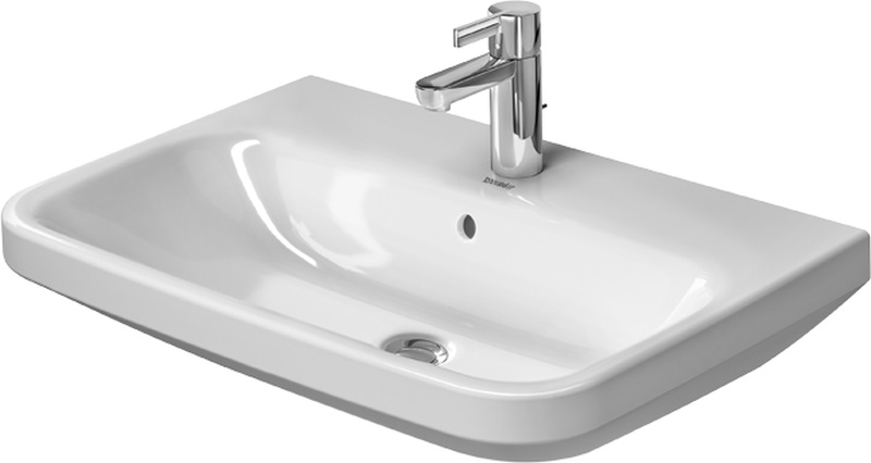 Duravit DuraStyle lavabo 65x44 cm rectangulaire classique blanc brillant 2319650000