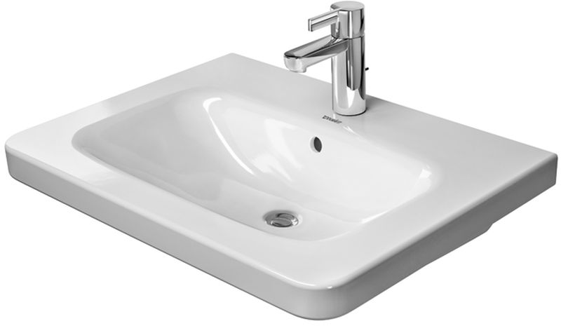Duravit DuraStyle lavabo 65x48 cm rectangulaire classique-de meuble blanc 2320650000