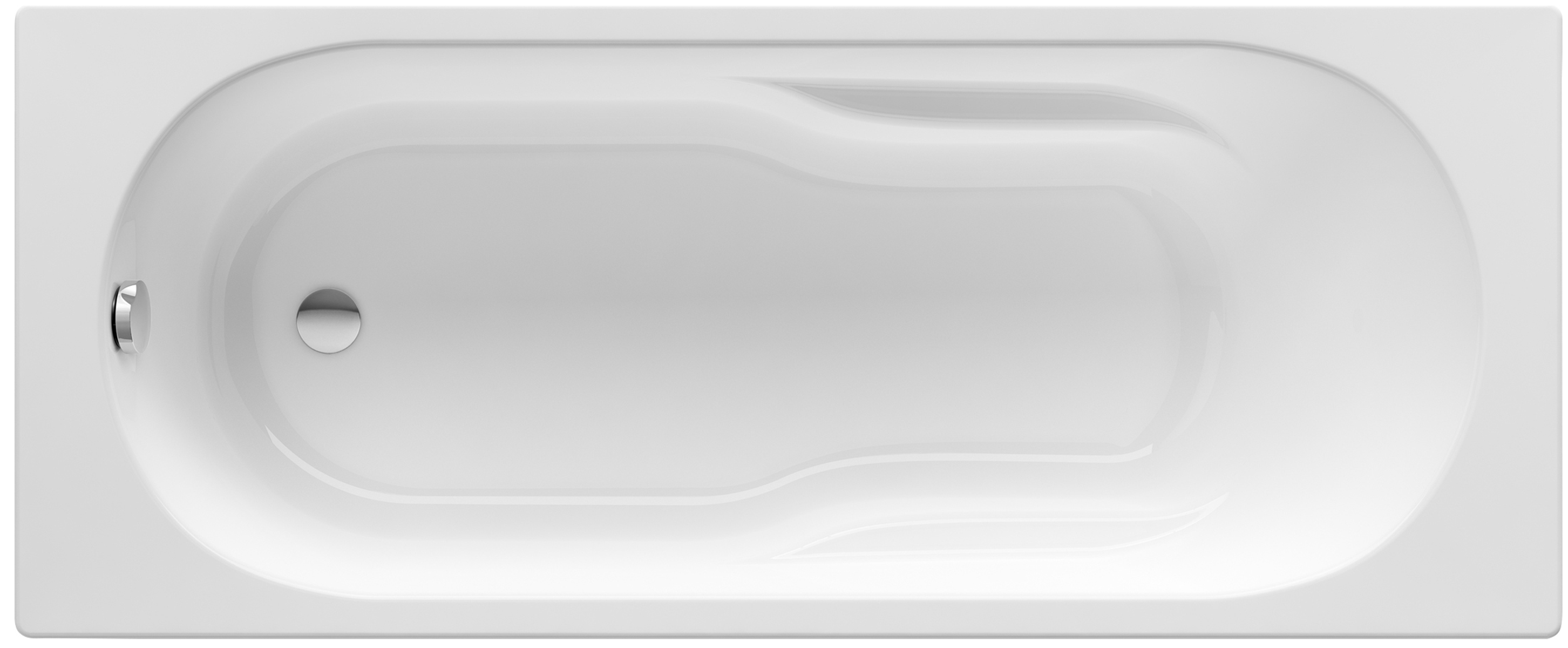 Roca Genova baignoire rectangulaire 170x70 cm blanc A248363000