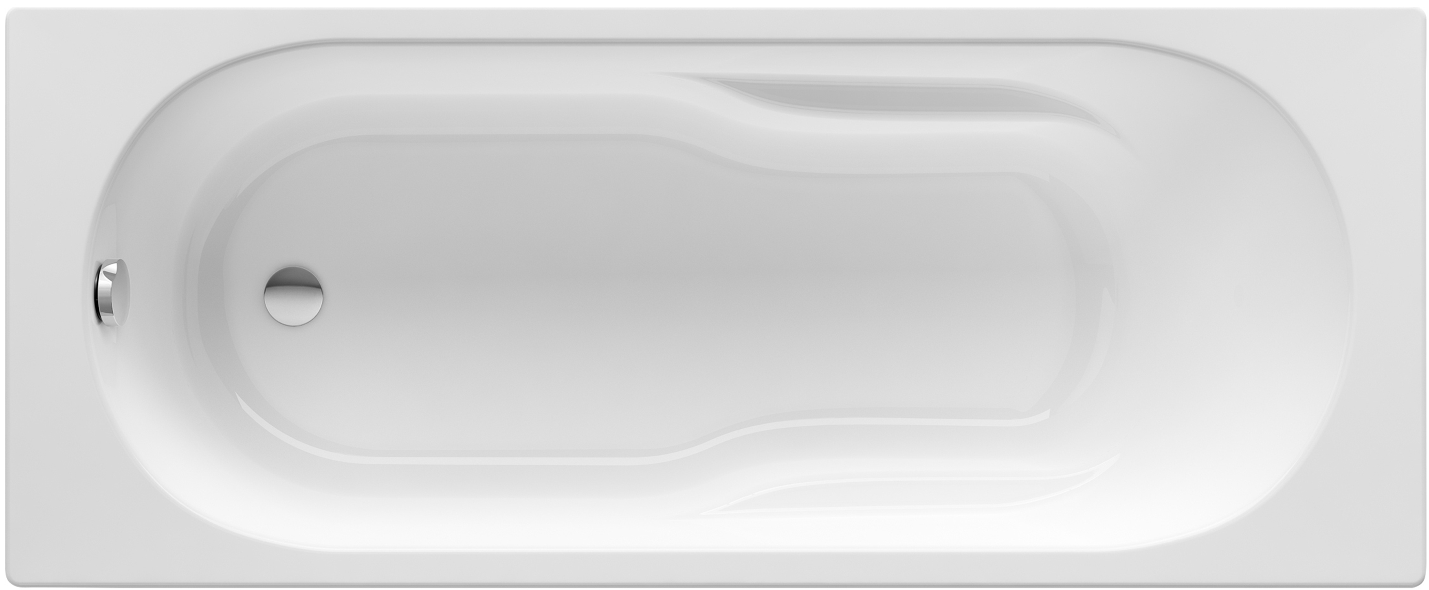 Roca Genova baignoire rectangulaire 170x75 cm blanc A248383000