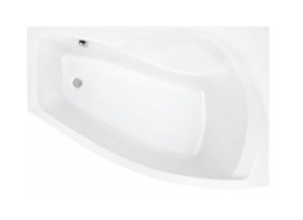 Roca Nicole baignoire d’angle 140x75 cm côté droit blanc A24T113000