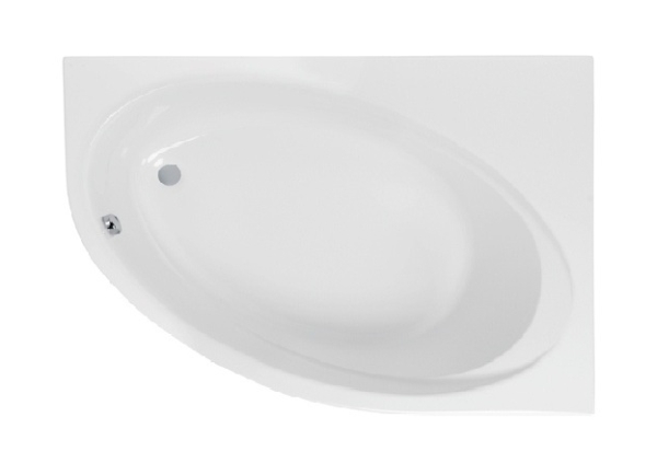 Roca Orbita baignoire d’angle 150x100 cm côté droit A24T209000