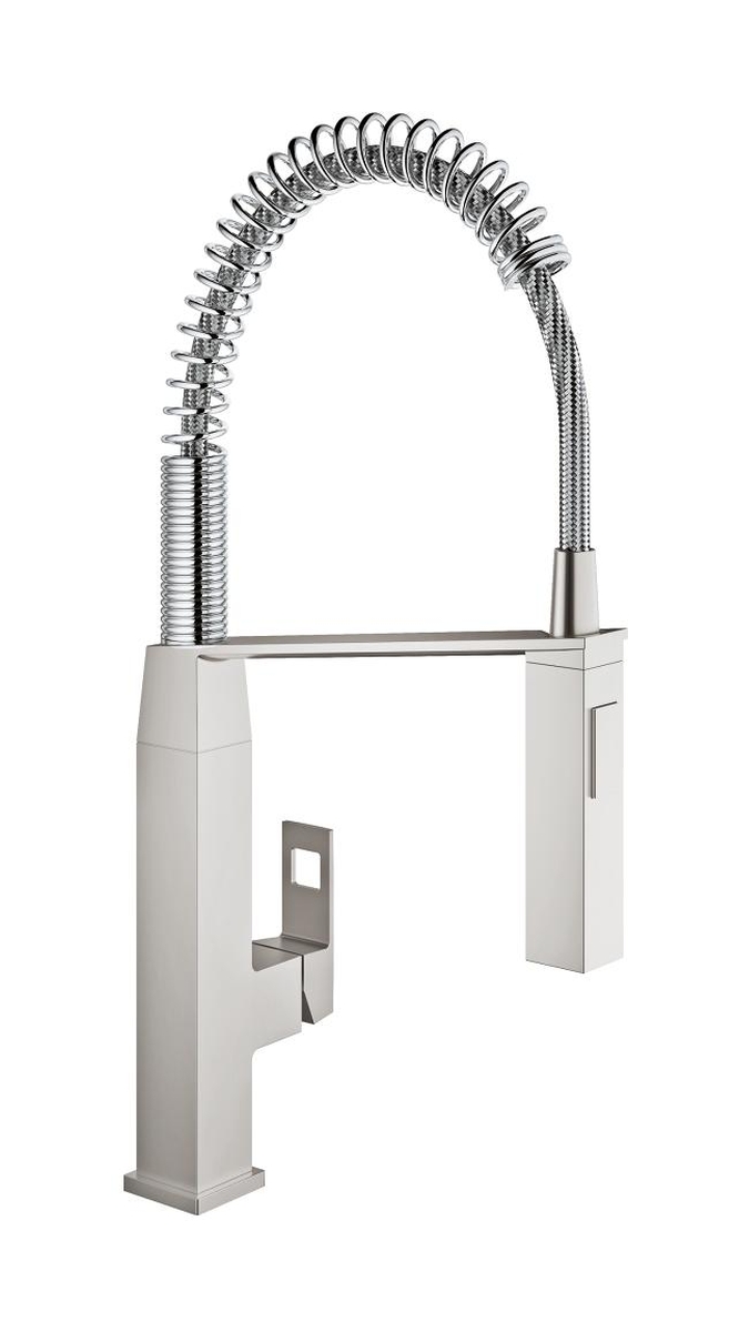 Grohe Eurocube mitigeur de cuisine sur pied SuperSteel 31395DC0
