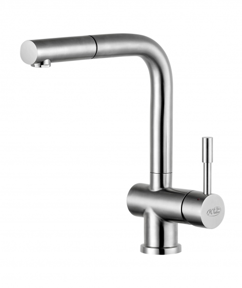 Blue Water Corsa mitigeur de cuisine sur pied acier inoxydable 5901730611168