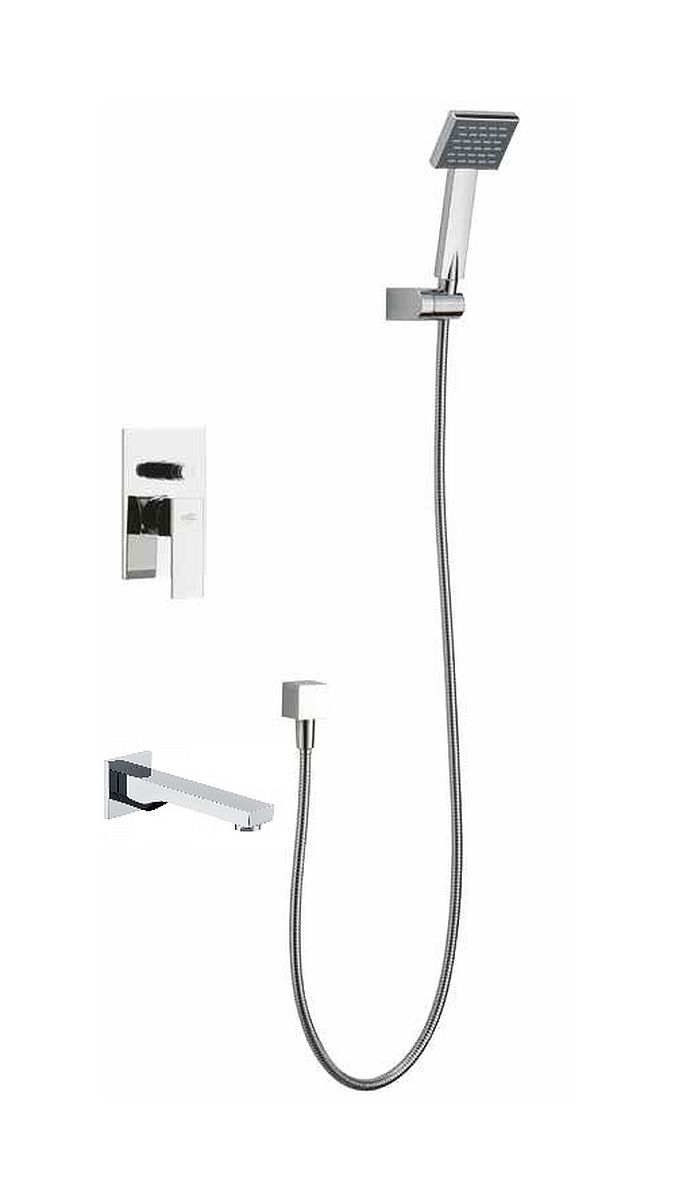 Blue Water Toronto ensemble de douche encastré chrome TOR-ZWP.200C