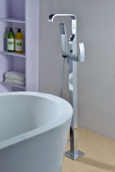 Blue Water Liwia mitigeur bain-douche autoportante chrome LIW-BWP.090C