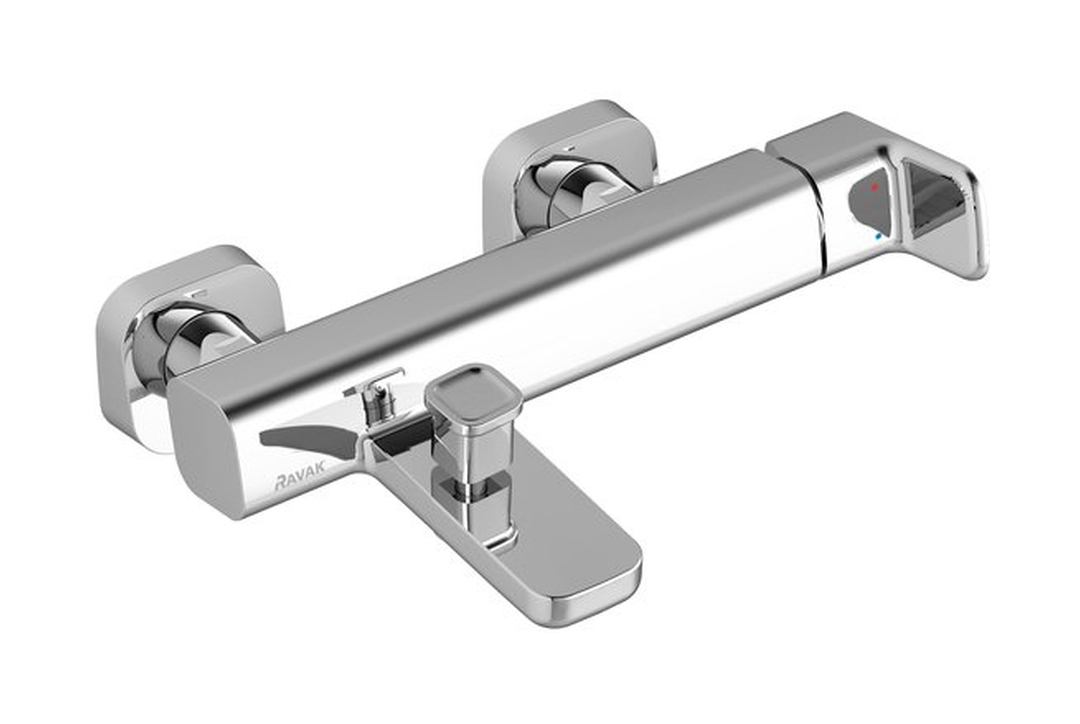 Ravak 10° mitigeur bain-douche murale chrome X070065
