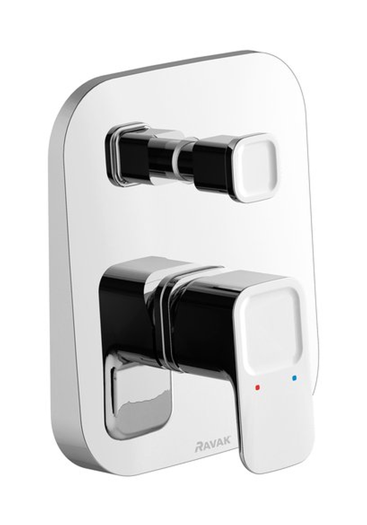 Ravak 10° mitigeur bain-douche encastrée chrome X070068