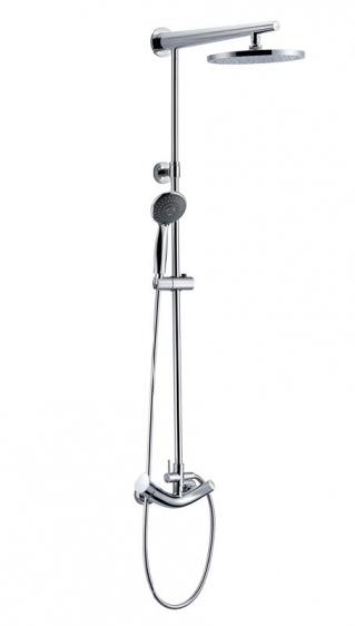 Blue Water Rogo ensemble de douche mural oui chrome ROG-ZKPN.400C