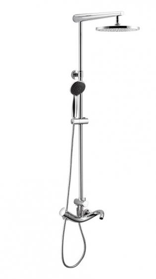 Blue Water Rogo kit baignoire-douche mural oui chrome ROG-ZWPN.500C