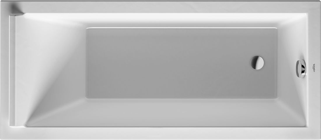 Duravit Starck baignoire rectangulaire 160x70 cm blanc 700333000000000
