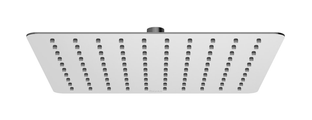 Ravak Chrome douche à effet de pluie 30x30 cm carrée chrome X07P016