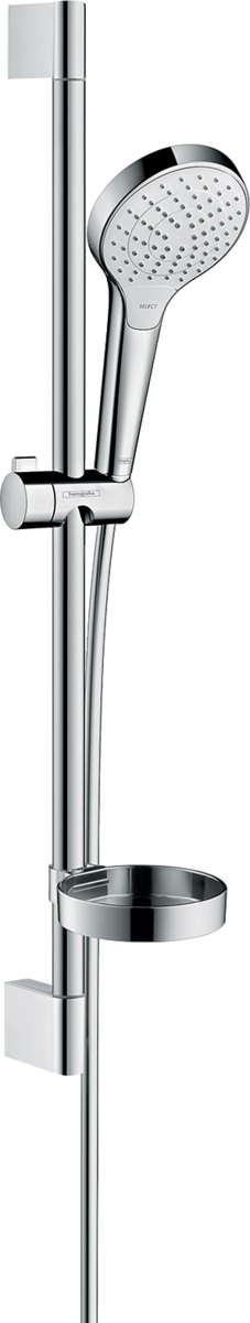 Hansgrohe Croma ensemble de douche mural chrome-blanc 26566400