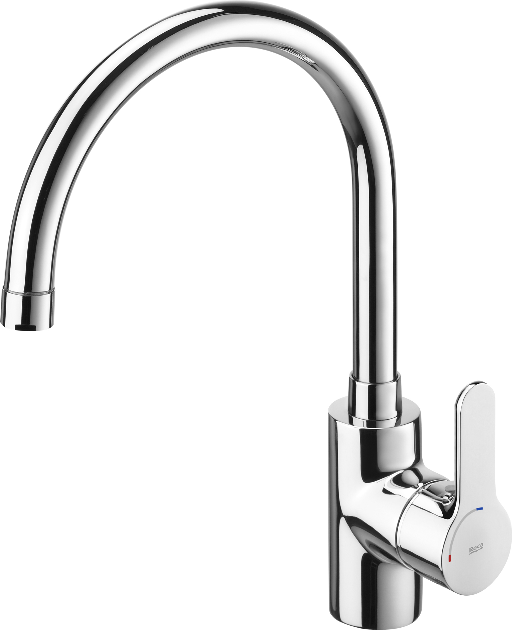 Roca L-20 mitigeur de cuisine sur pied chrome A5A8409C00