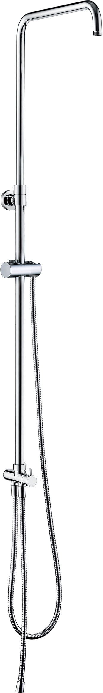 Omnires Uni ensemble de douche mural chrome UN10042CR