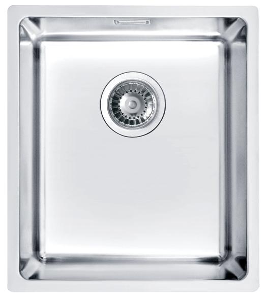 Alveus Kombino évier en acier inoxydable 40x34 cm acier 1100234