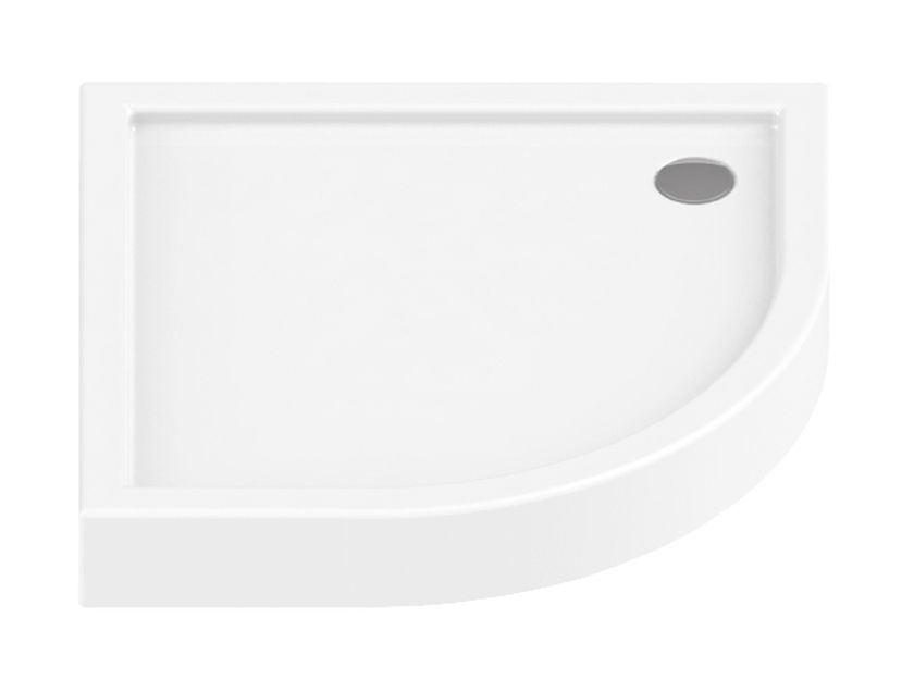 New Trendy Columbus receveur de douche semi-circulaire 90x90 cm blanc B-0103