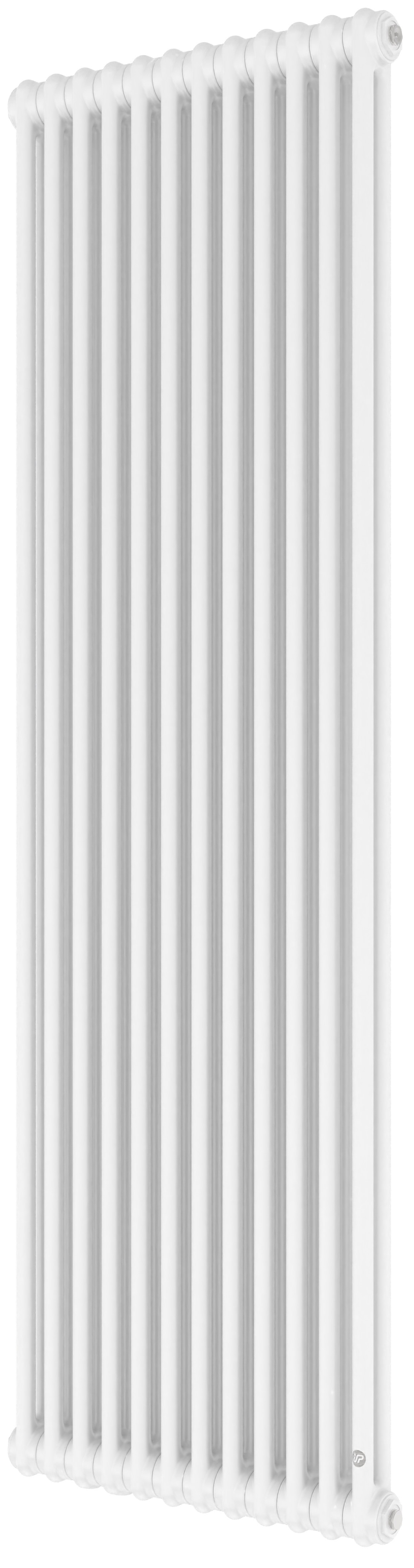 Instal Projekt Tubus 2 radiateur d’intérieur 179.3x56 cm podłączenie inférieur blanc TUB2-180/12D50