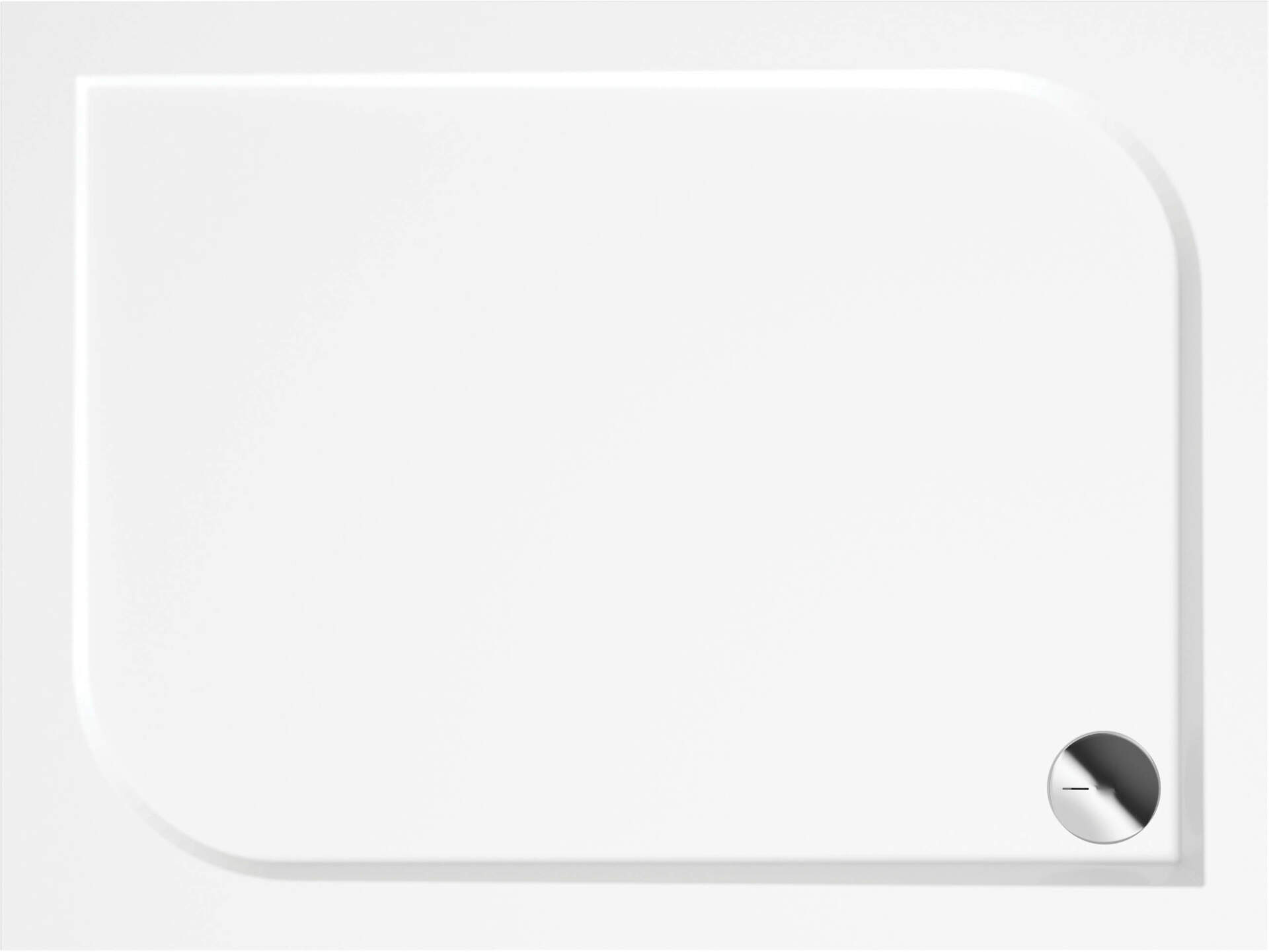 Deante Cubic receveur de douche rectangulaire 120x80 cm blanc KTK_044B