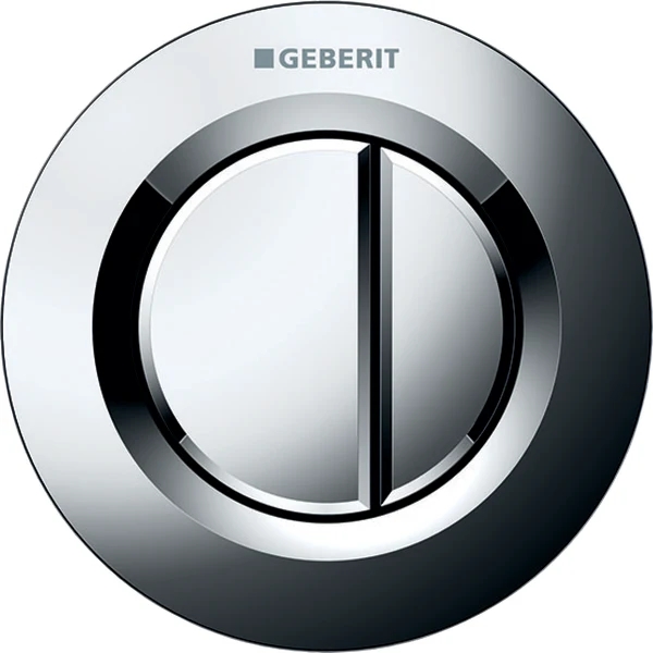 Geberit Typ 01 bouton de chasse d'eau pour WC chrome brillant 116.042.21.1