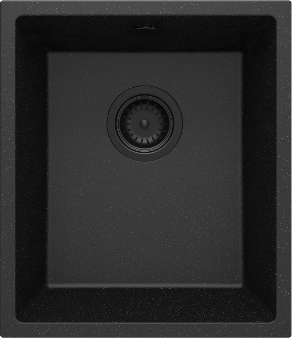 Deante Corda évier en granit 40x32 cm gris/graphite/onyx ZQA_G10B
