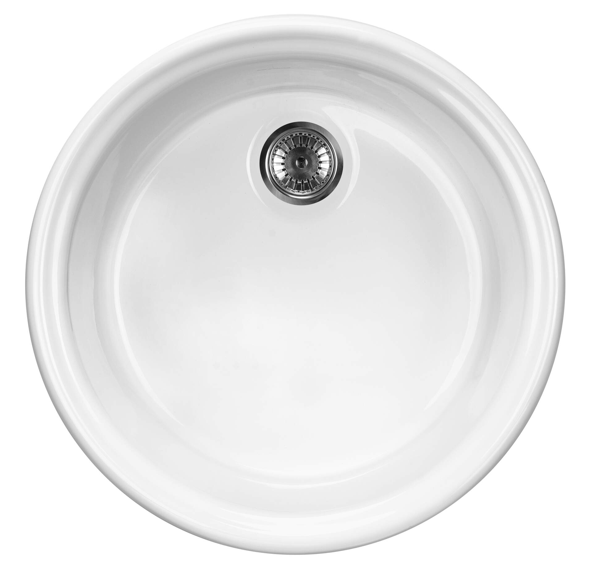 Deante Lusitano évier en céramique 44.5x44.5 cm blanc ZCL_680N