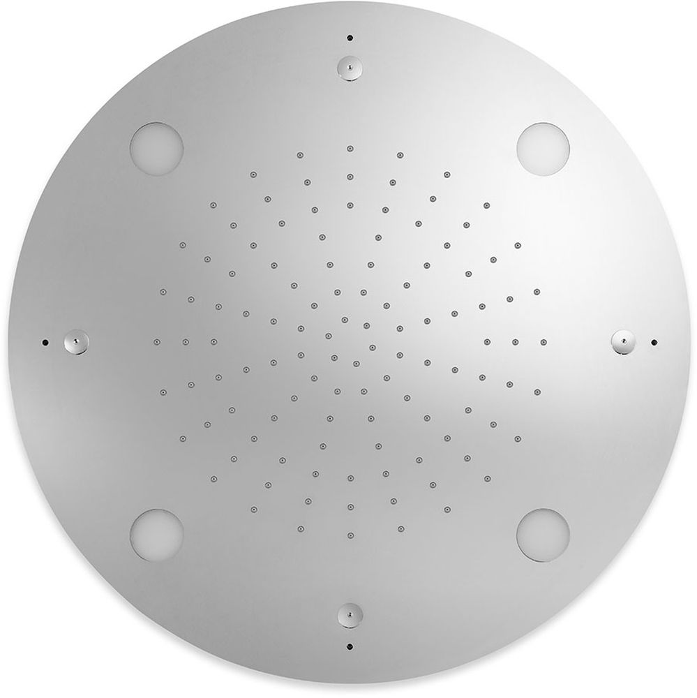 Tres Exclusive douche à effet de pluie 60x60 cm ronde chrome 299.958.01