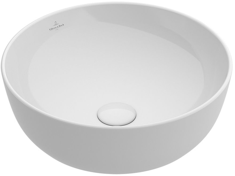 Villeroy & Boch Artis lavabo 43x43 cm ronde à poser blanc 417943R1