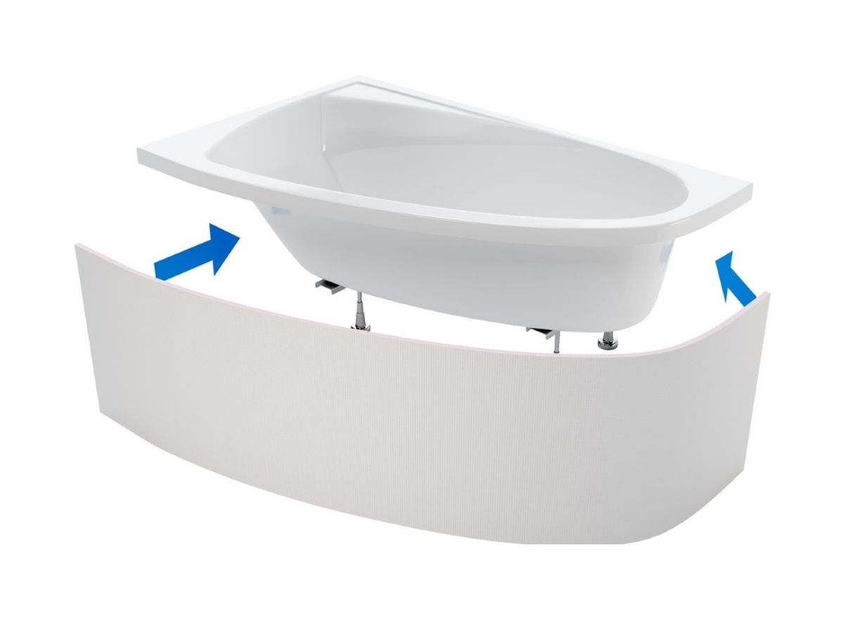 Excellent Flex habillage de baignoire OBEX.N.250WH