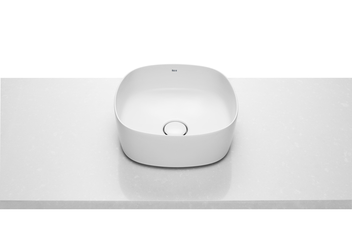 Roca Inspira lavabo 37x37 cm à poser blanc brillant A327502000