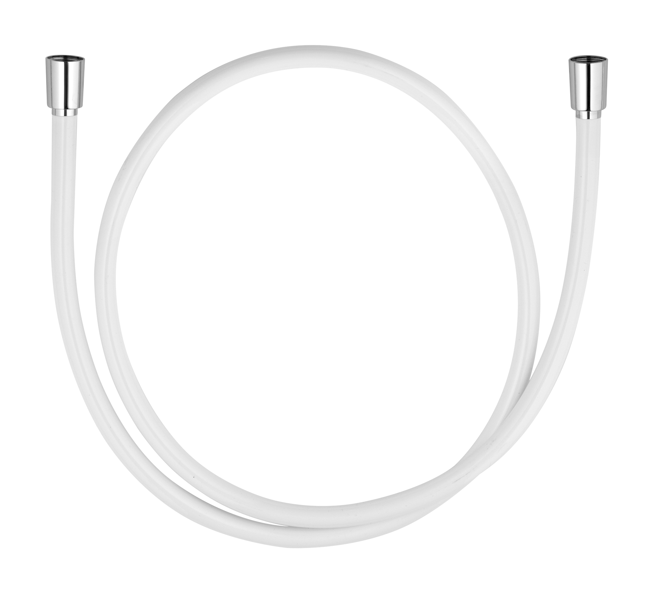 Kludi Suparaflex tuyau de douche 125 cm chrome-blanc 6107191-00