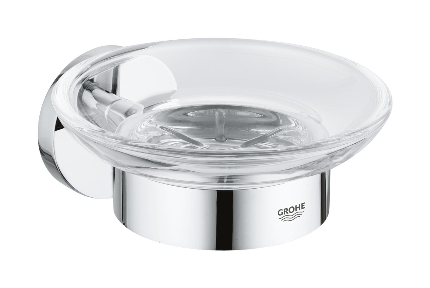 Grohe Essentials porte-savon mural chrome-transparent 40444001