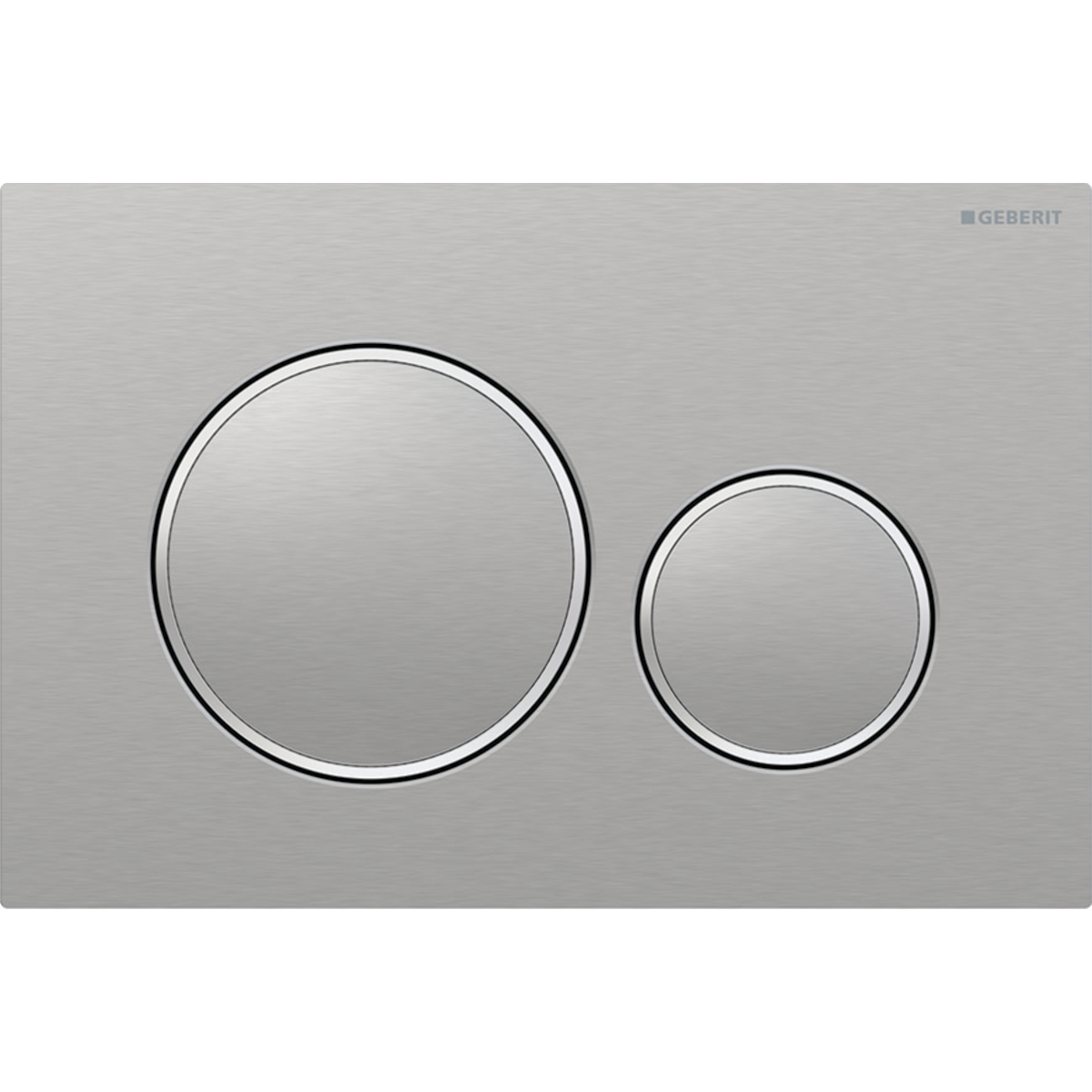Geberit Sigma bouton de chasse d'eau pour WC chrome mat 115.882.SN.1