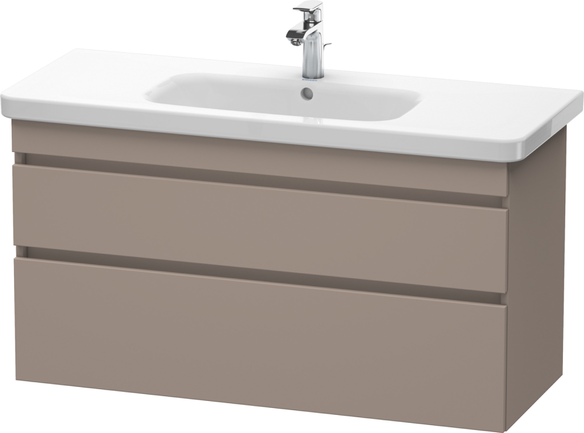 Duravit DuraStyle armoire 113x44.8x61 cm sous-lavabo suspendu gris DS649504343