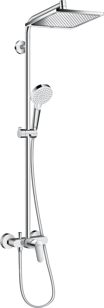 Hansgrohe Crometta ensemble de douche mural chrome 27284000