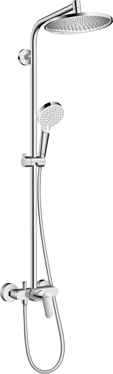 Hansgrohe Crometta ensemble de douche mural chrome 27269000