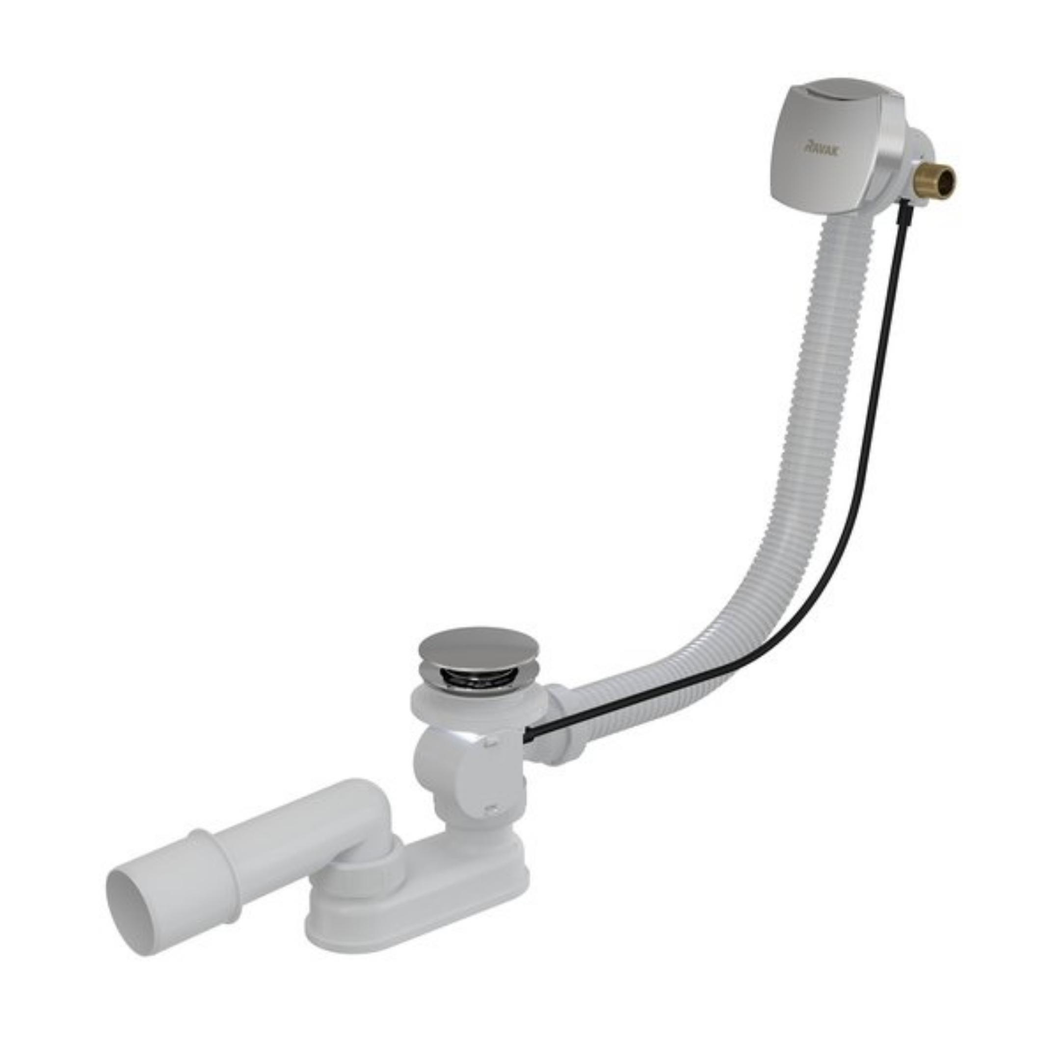 Ravak siphon de baignoire chrome X01504