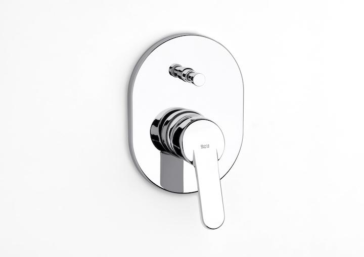Roca Victoria-N mitigeur bain-douche encastrée chrome A5A0625C00