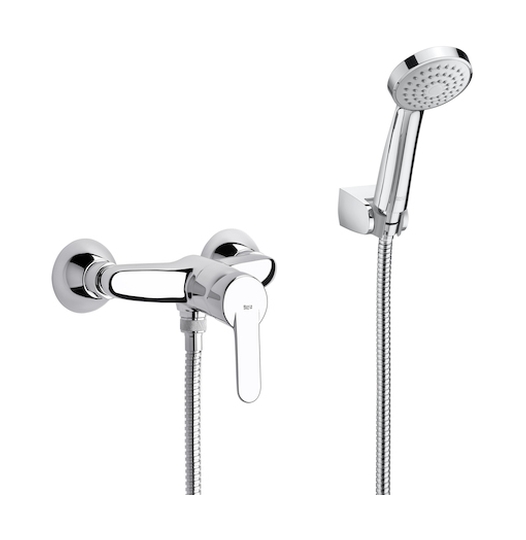 Roca Victoria-N mitigeur de douche murale chrome A5A2025C02