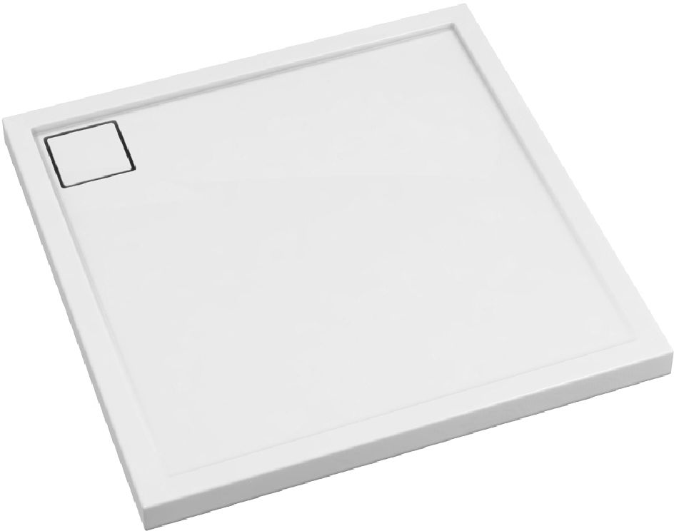 Schedpol Omega receveur de douche carré 90x90 cm blanc 3.0452