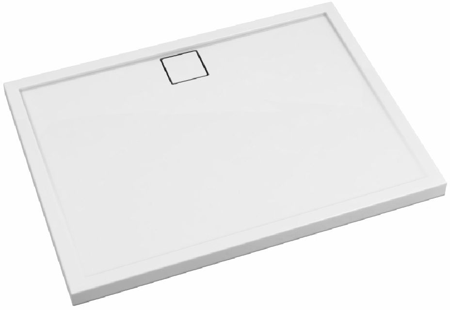 Schedpol Omega receveur de douche rectangulaire 140x80 cm blanc 3.0454