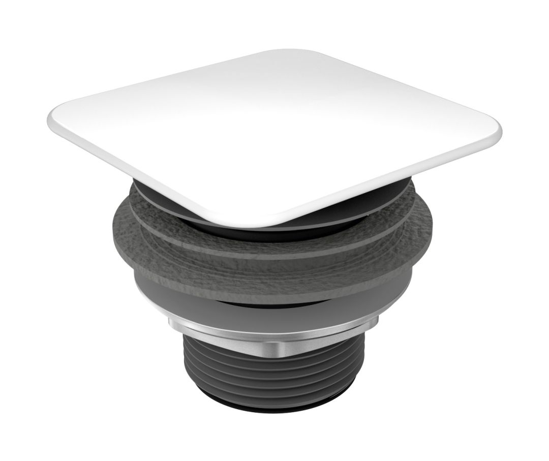 Kaldewei Cono bonde de lavabo blanc 905900000001