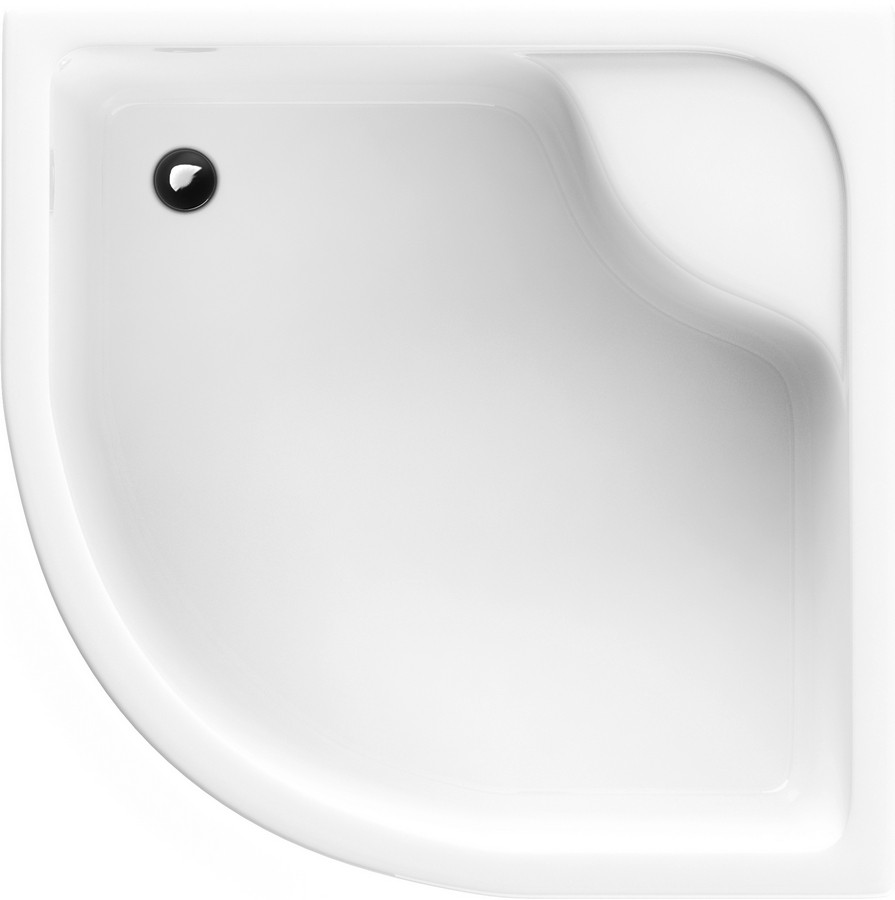 Schedpol Doris receveur de douche semi-circulaire 90x90 cm blanc 3.223