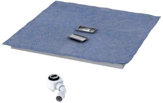 Schedpol Shortline drain de douche 90 cm 10.002/OP