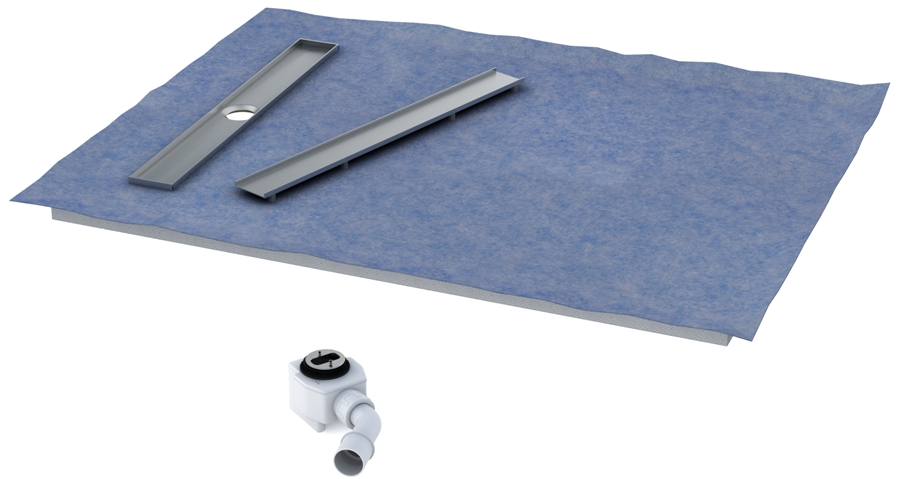 Schedpol Base receveur sous carrelage 50 cm 10.012/OLKB/SP